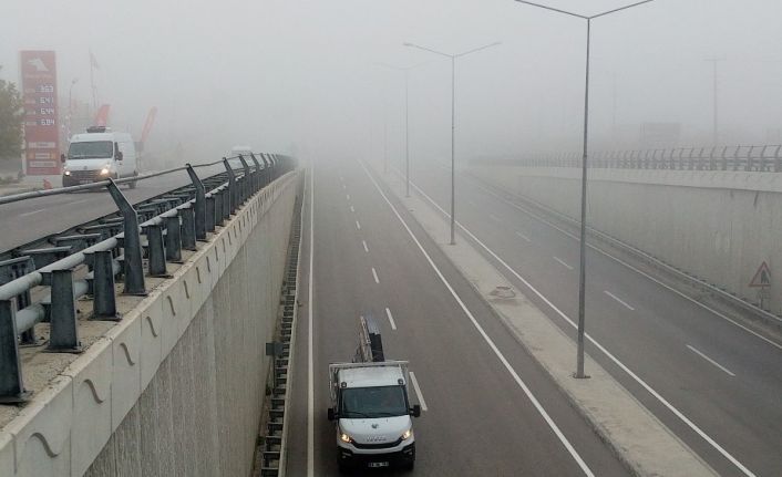 İstanbul-Çanakkale yolunda yoğun sis