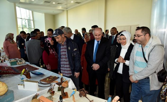 Karaman’dan Kültürel Yansımalar El Sanatları Sergisi açıldı