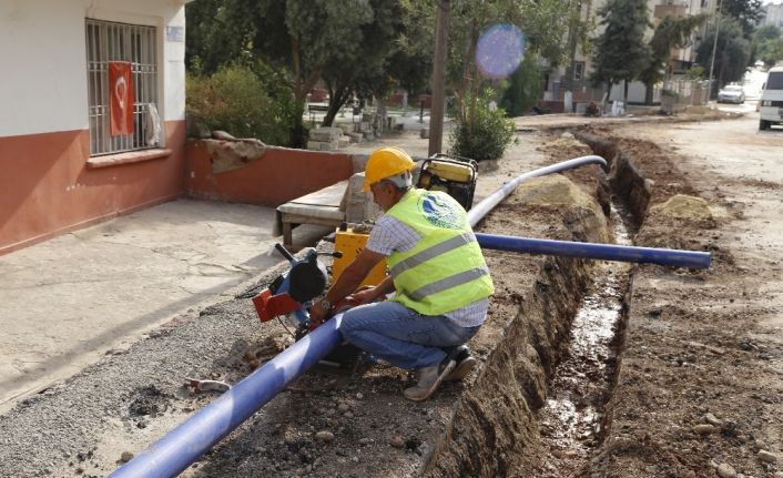 MESKİ, son 6 ayda merkezde 37 kilometre içme suyu hattı döşedi