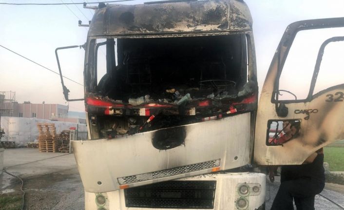 Park halinde yanmaya başladı