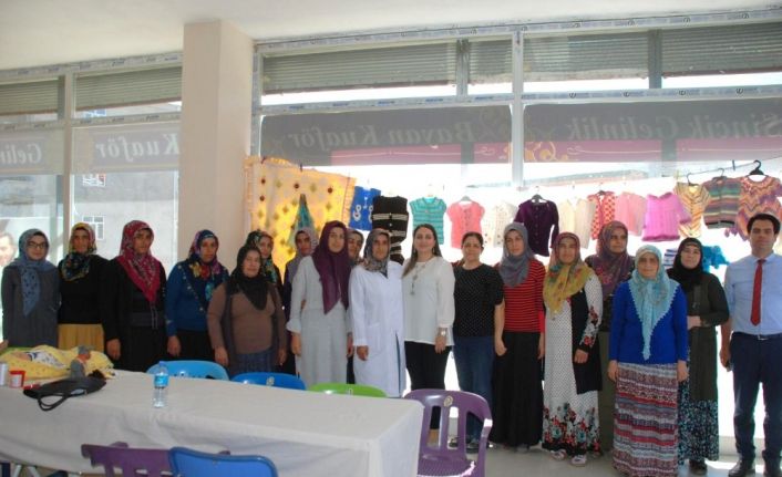 Pekmez’den Sincik halk eğitim kurslarına ziyaret