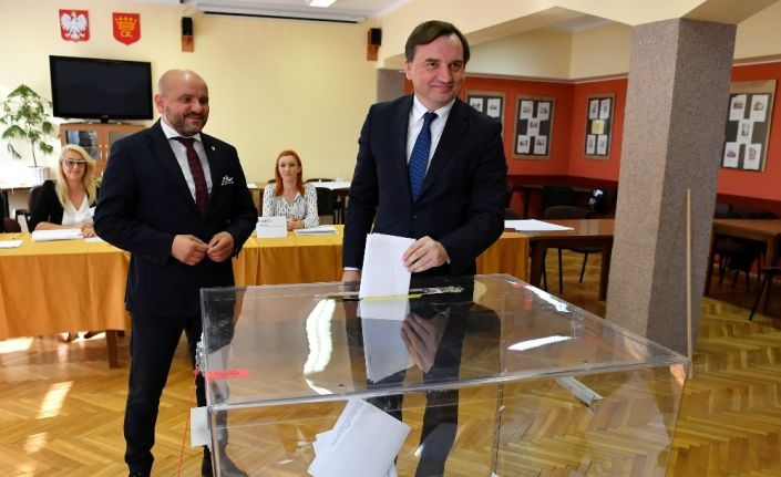 Polonyalılar sandık başında