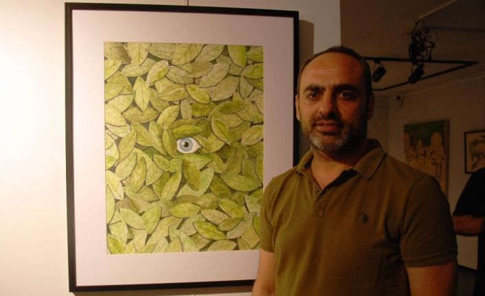 Ressam Hakan Çapkan şehir karmaşasını sergiledi