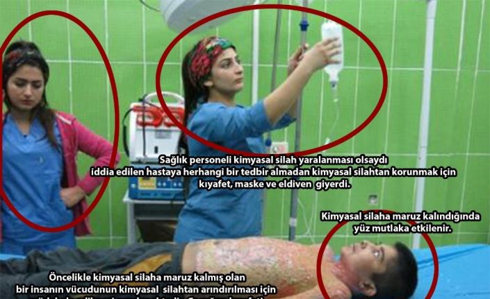 Terör örgütünün "kimyasal bomba" yalanı madde madde böyle boşa çıkarıldı