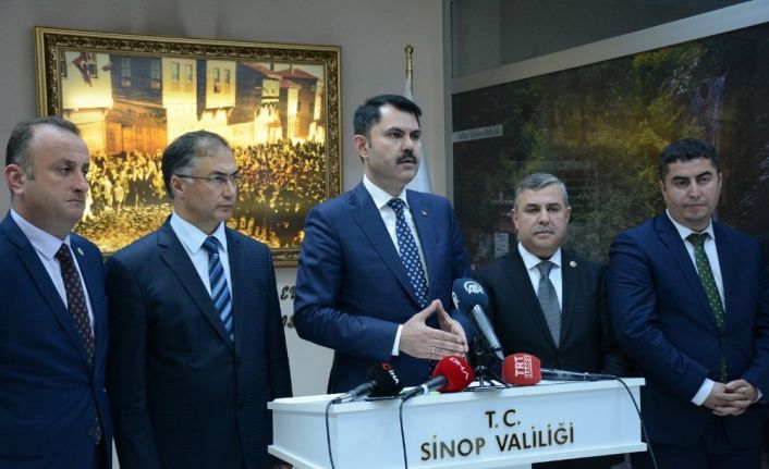 Bakan Kurum: “Sinop’u marka şehir haline getireceğiz”