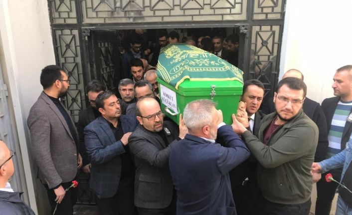 Çöken iskelenin altında kalarak ölen inşaat mühendisi için tören