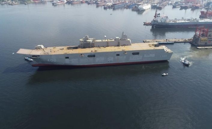 "TCG Anadolu 2020 sonunda hizmete girecek"