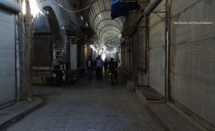 El Bab’da teröriste idam cezası isteyen halktan protesto