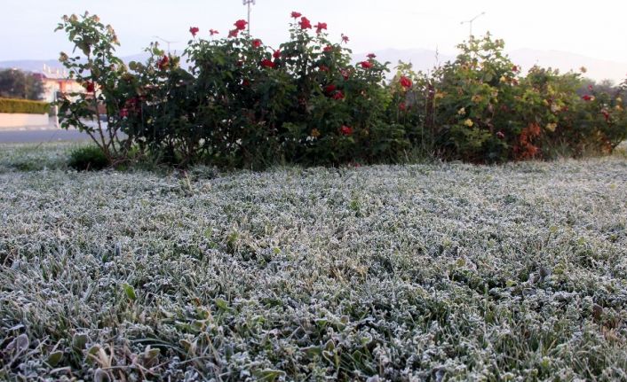 Erzincan’da sıcaklık sıfırın altına düştü