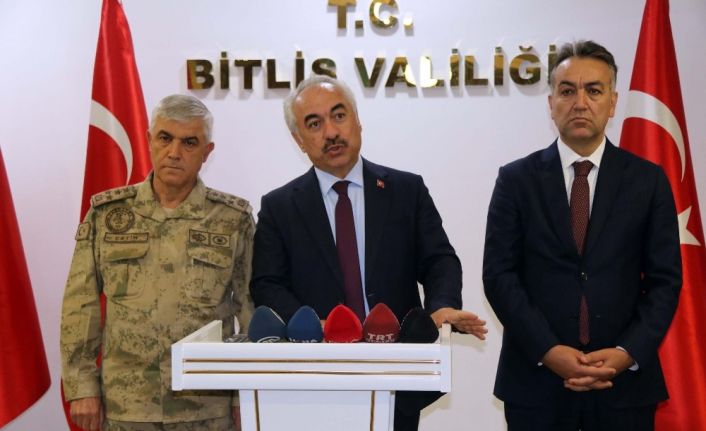 İçişleri Bakanı Yardımcısı Ersoy ve Jandarma Genel Komutanı Çetin Bitlis’te