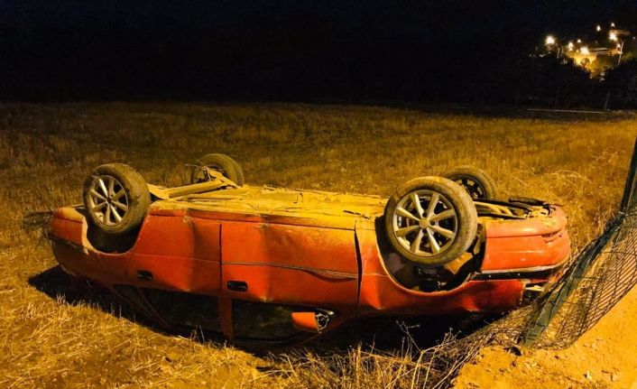 Bu otomobilden burnu kanamadan çıktı