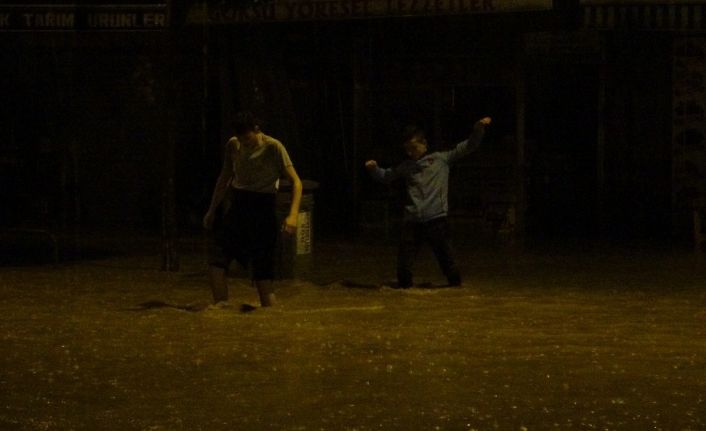 Trabzon’da şiddetli yağış