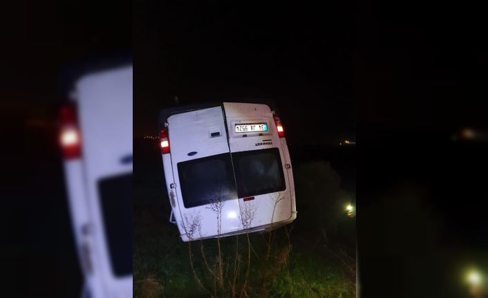 Yağış ve dikkatsizlik kazaya yol açtı