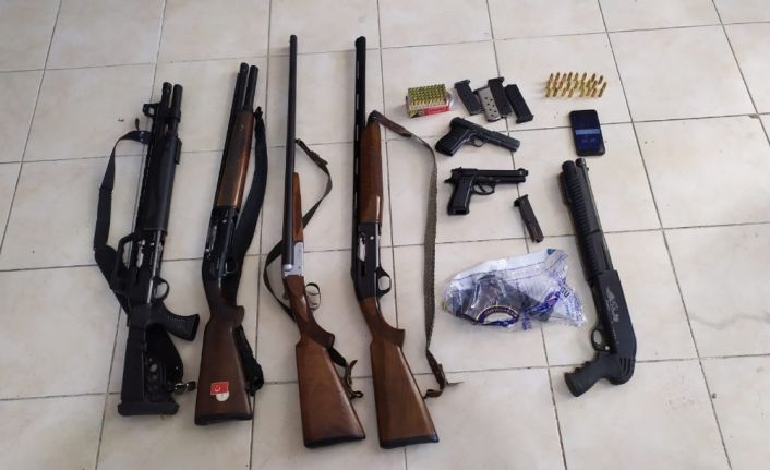 Yaşa dışı silah operasyonu: 24 gözaltı