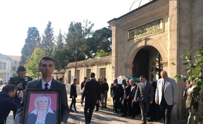 Yaşar Büyükanıt’ın eşi Filiz Büyükanıt son yolculuğuna uğurlandı