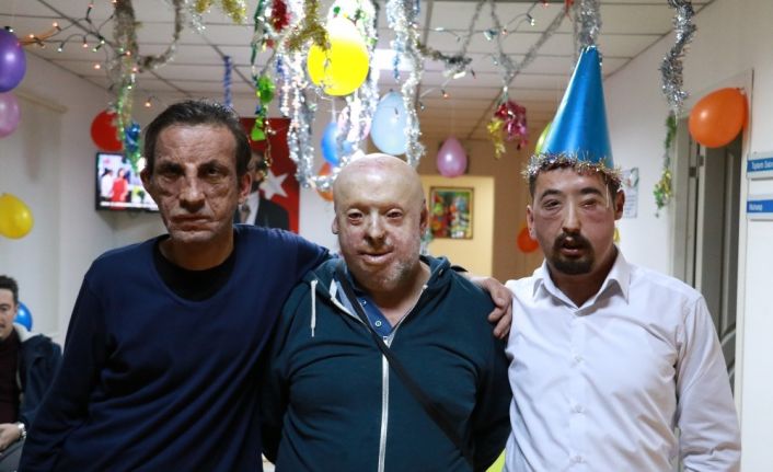 Yüz nakli olan hastalar ve nakil bekleyen hastalar yeni yıla birlikte girdi