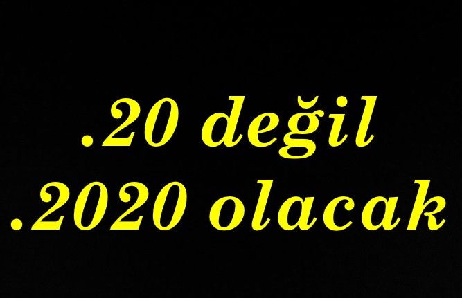 2020 yılında yazdığınız hatalı ‘tarih’ hayatınızı karatabilir