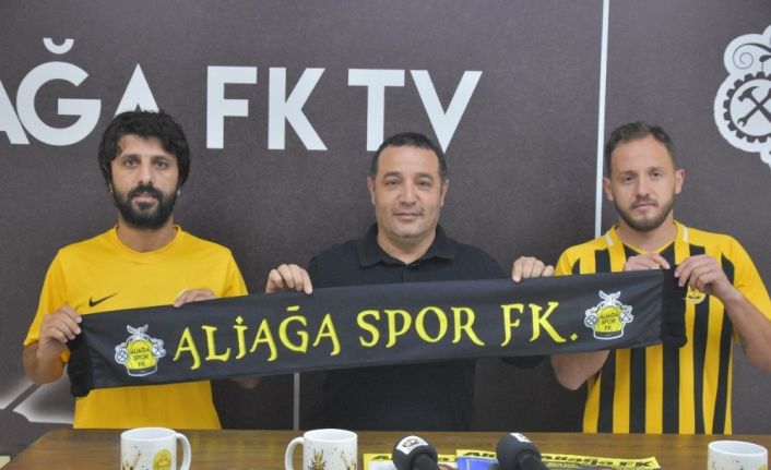 Aliağaspor FK’dan defansa iki takviye