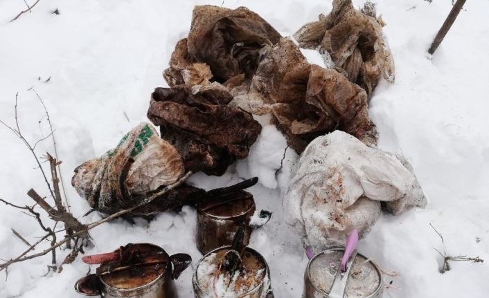 Bitlis’te terör örgütünce kullanılan 7 adet sığınak bulundu