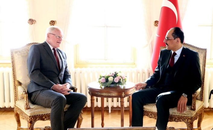 Cumhurbaşkanı Sözcüsü Kalın, ABD’nin Suriye Özel Temsilcisi Jeffrey ile görüştü