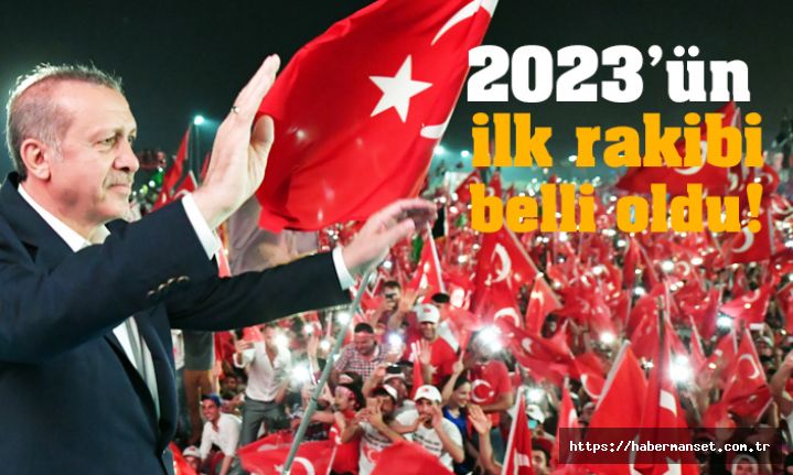 Erdoğan'ın ilk rakibi belli oldu!