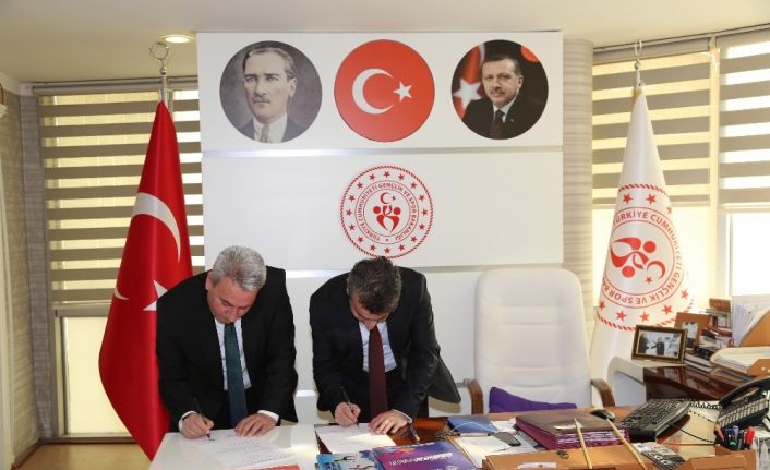 Erzurum İl Sağlık Müdürlüğü ile Erzurum Gençlik ve Spor İl Müdürlüğü iş birliği protokolü
