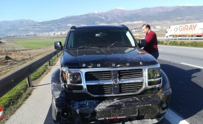 Gaziantep’te 3 aracın karıştığı kazada 1 kişi yaralandı