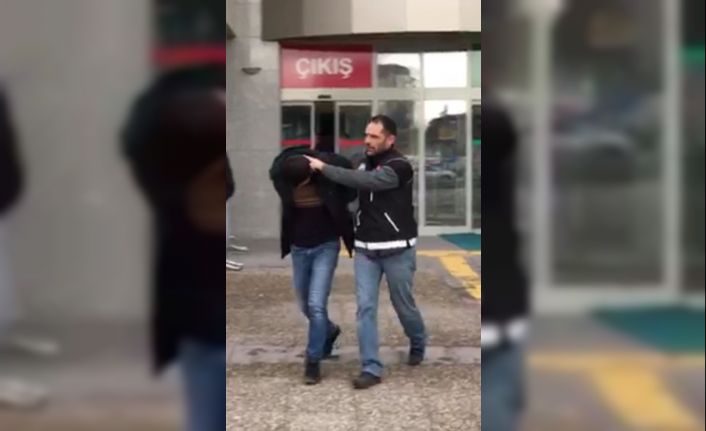 Kesinleşmiş hapis cezası bulunan uyuşturucu taciri polis sorgusunda yakalandı