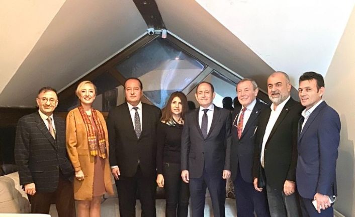 Milletvekili Hamzaçebi’den TÜMBİKON Genel Başkanı Akay’a ziyaret