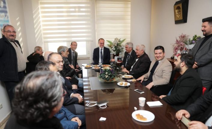 Pamukkale Belediye Başkanı Avni Örki gazeteciler ile bir araya geldi