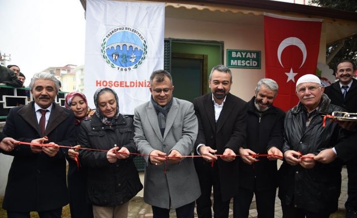 Taşköprü’de bayan mescidi hizmete açıldı