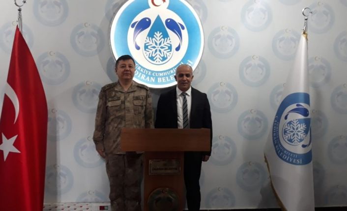 Tuğgeneral Yiğit’ten Başkan Ensari’ye ziyaret