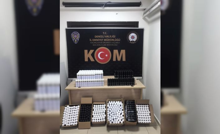Polisten kaçak deodorant ve sahte alkol operasyonu