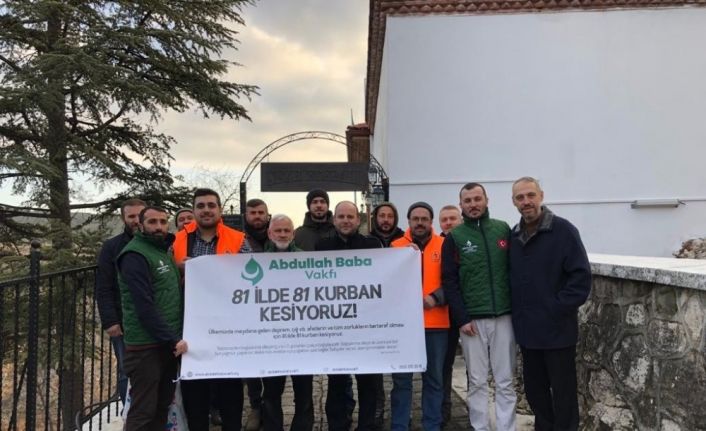 81 ilde 81 kurban projesi