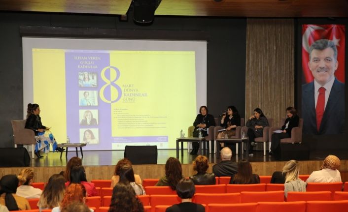 AGÜ’de “İlham Veren Güçlü Kadınlar” Konulu Panel