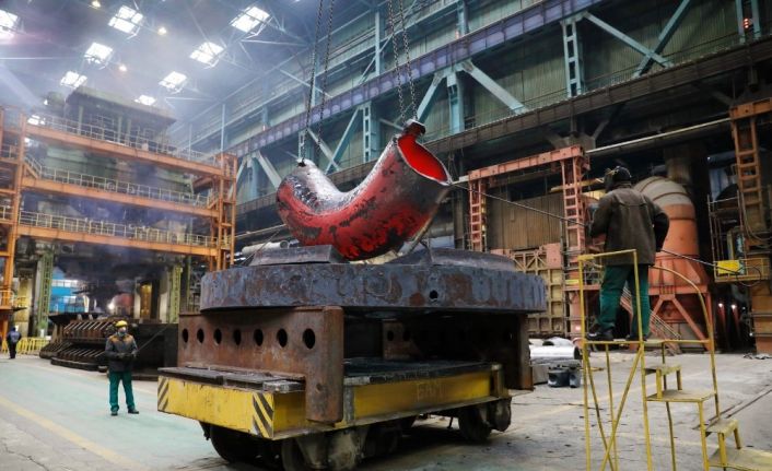 Akkuyu’da reaktör soğutma hattında kullanılacak dirsek boruların üretimi tamamlandı