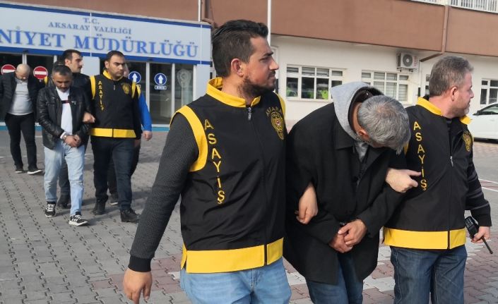 Aksaray’da aranan şahıslar operasyonu: 4 tutuklama