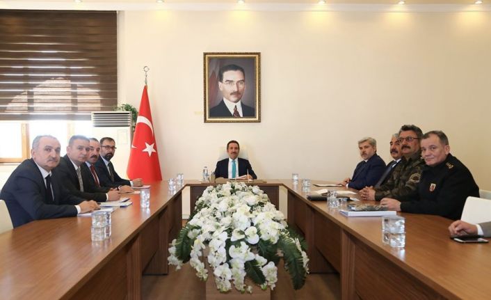 Aksaray’da İl Yükseköğrenim Güvenlik ve Koordinasyon Kurulu toplantısı yapıldı