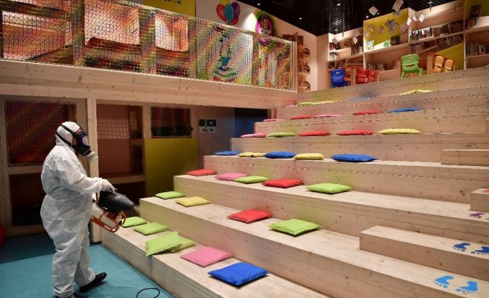 Beylikdüzü Belediyesinde korona virüsü mesaisi