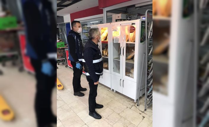 Bilecik’te market ve fırınlara ambalajlı sebze, meyve ve ekmek denetimi