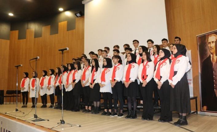 Bingöl’de İstiklal Marşı’nın kabulünün 99. yılı kutlandı