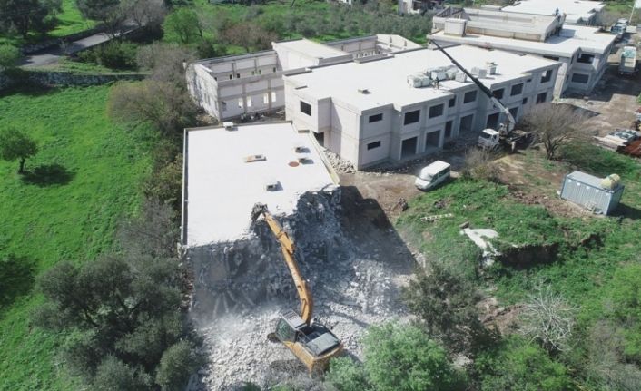 Bodrum’da kaçak yapılarla mücadele devam ediyor