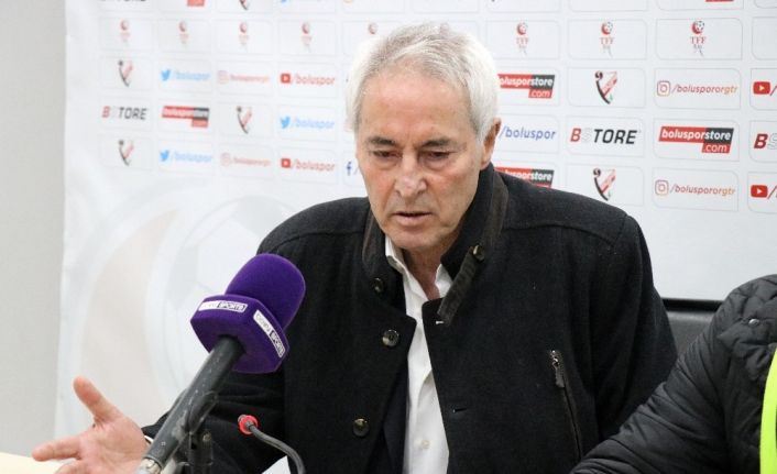 Boluspor - Adanaspor A.Ş. maçının ardından