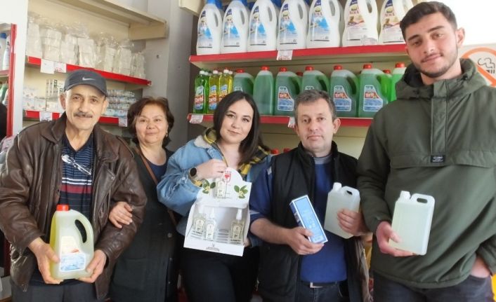 Burhaniye’de Korona Virüs kolonya satışlarını arttırdı