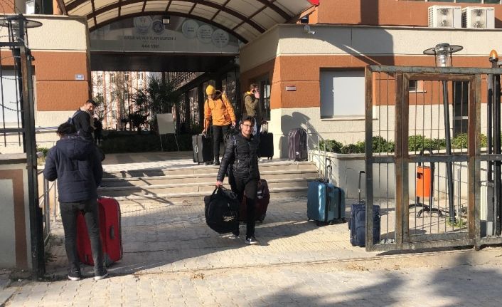Bursa’da üniversite yurtları karantinaya hazır