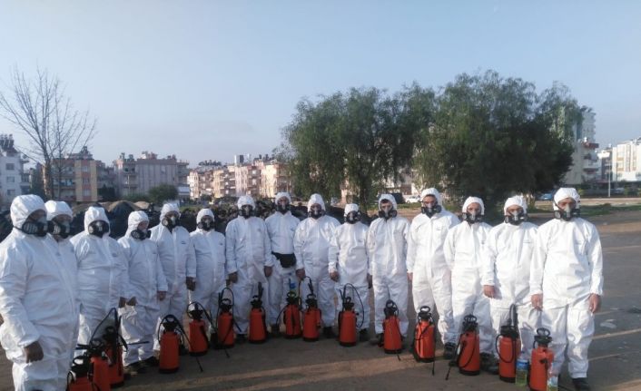 Büyükşehir Belediyesi 30 araç 155 personelle görevde