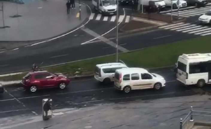 Çevreye rastgele ateş açtığı yetmedi, dur ihtarına uymayıp onlarca insanın hayatını tehlikeye attı