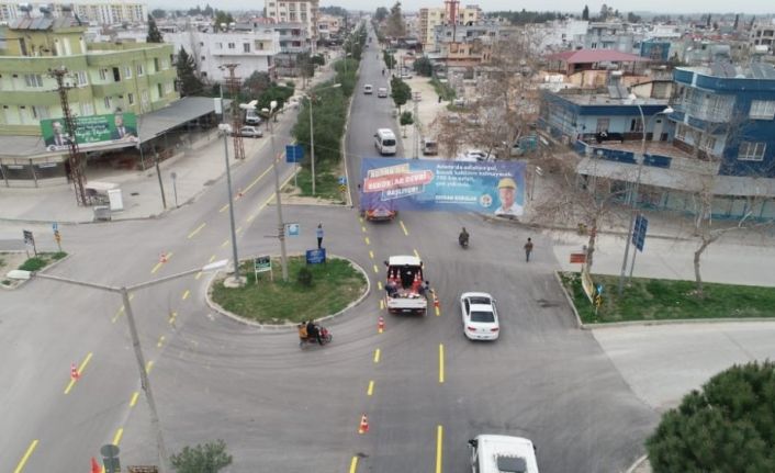 Ceyhan’da asfalt çalışmaları