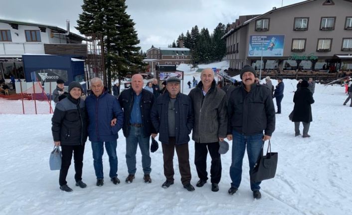 Demiryolcular yarım asır yıl sonra bir araya gelerek Uludağ’a kültür gezisi düzenlediler