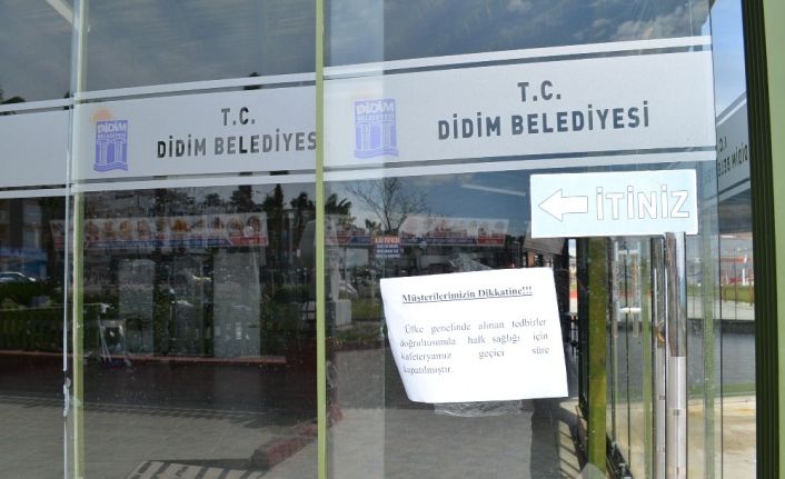 Didim’de işletmelerden koronavirüsü tedbiri